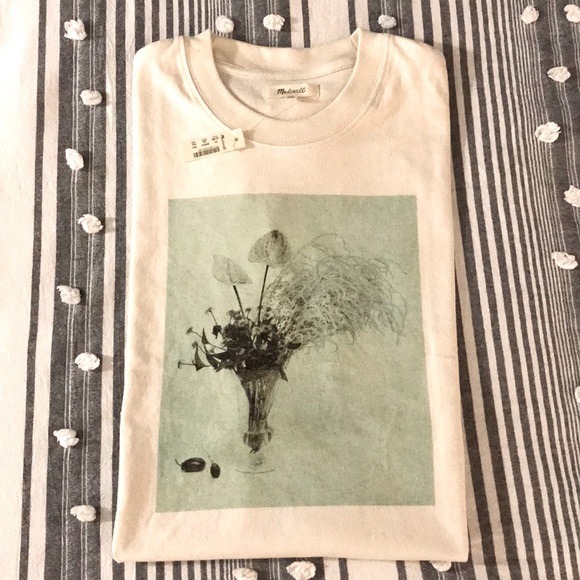 Madewell Tops - Madewell Graphic Art Tee